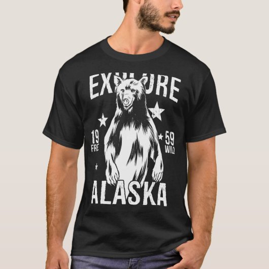 Alaska Grizzly Beer T-shirt (Voorkant)