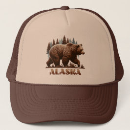 Alaska Grizzly Beer Trucker Pet