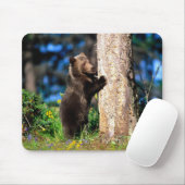 Alaska Grizzly Beer Welp Muismat (Met muis)