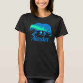 Alaska Grizzly Polar Bear Nature Winter T-shirt (Voorkant)