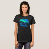 Alaska Grizzly Polar Bear Nature Winter T-shirt (Voorkant volledig)
