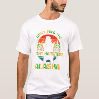 Alaska Grizzlybeer Niet Voeren T-shirt