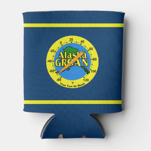 Alaska Groan Thermometer Blikjeskoeler (Voorkant)