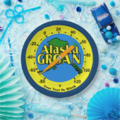 Alaska Groan Thermometer Papieren Bordje (Feest)