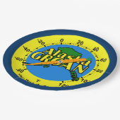 Alaska Groan Thermometer Papieren Bordje (Gekanteld)