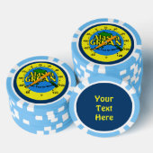 Alaska Groan Thermometer Poker Chips (Opstapeling)