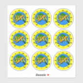 Alaska Groan Thermometer Sticker (Vel)