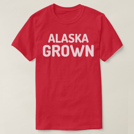 Alaska Grown T-shirt (Design voorkant)