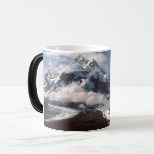 Alaska/Hayes Glacier Magische Mok (Voorkant links)