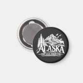 Alaska Het Laatste Grensgebied Magneet (Voorkant / Achterkant)