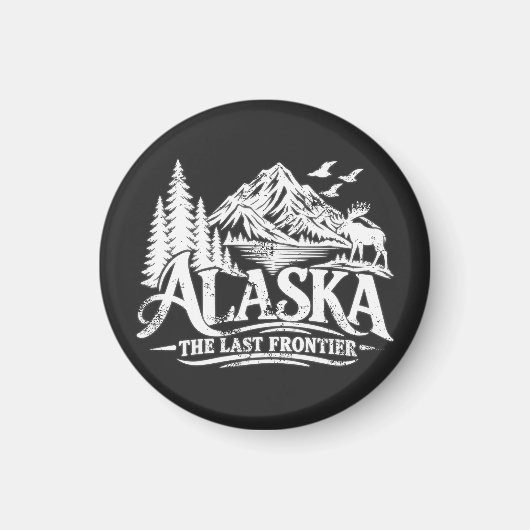 Alaska Het Laatste Grensgebied Magneet (Voorkant)