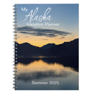 Alaska, het land van de middernachtzon notitieboek