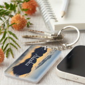 Alaska, het land van de middernachtzon sleutelhanger (Voorkant Rechts)