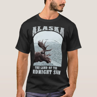Alaska Het land van de middernachtzon T-shirt