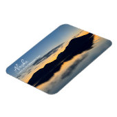 Alaska, het land van het Midnight Sun Briefkaart Magneet (Linkerzijde)