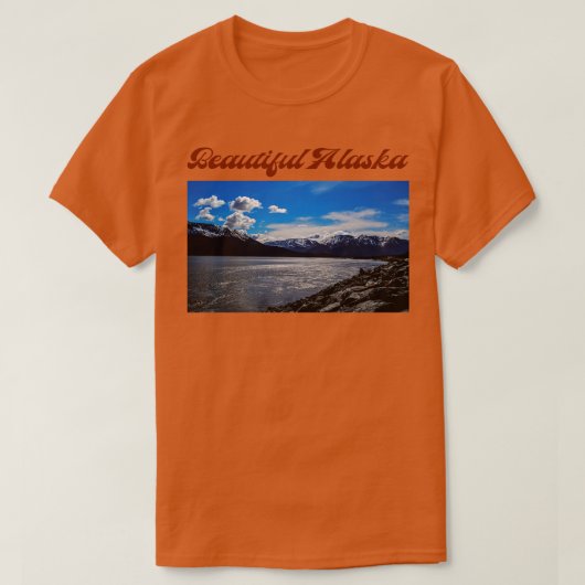 Alaska Het mooie T-shirt (Design voorkant)