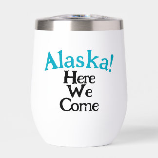 Alaska Hier Kommen We 2026 Aangepaste Geïsoleerde 
