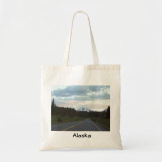 Alaska Highway sunrise Tote Bag