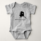 Alaska Home Grown State T-shirt (Voorkant)