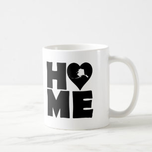 Alaska Home Heart State Mok of Travel Mug