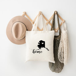 Alaska Home State Canvas tas