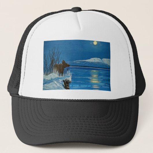 Alaska-honkbalpet Trucker Pet (Voorkant)