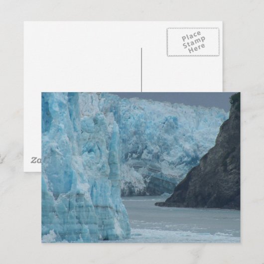 Alaska Hubbard Glacier Briefkaart (Voorkant / Achterkant)