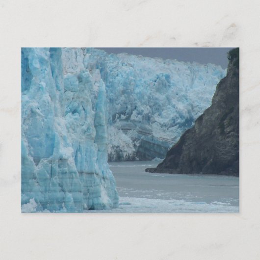 Alaska Hubbard Glacier Briefkaart (Voorkant)