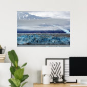 Alaska Hubbard Glacier Foto Poster (Thuiskantoor)
