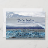 Alaska Hubbard Glacier Foto Verjaardag Kaart (Voorkant)