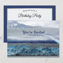 Alaska Hubbard Glacier Foto Verjaardag