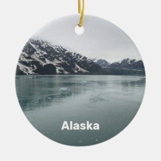 Alaska Hubbard Glacier Inside Passage Souvenir Keramisch Ornament
