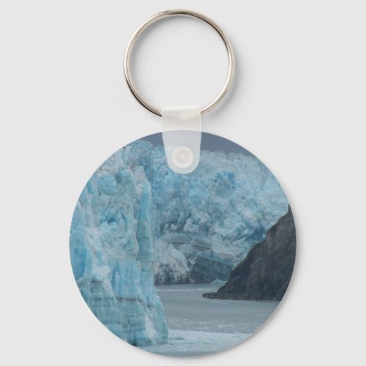 Alaska Hubbard Glacier Sleutelhanger (Voorkant)