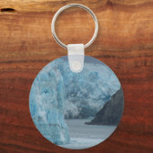 Alaska Hubbard Glacier Sleutelhanger (Voorkant)