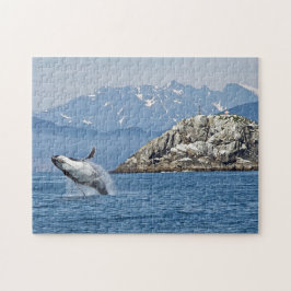 Alaska Humpback Whale Wildlife Foto Legpuzzel