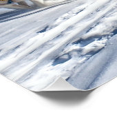 Alaska Husky Dog Sled Race Perfect Poster (Hoek)