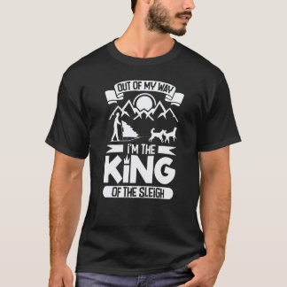 Alaska husky slee hond racen en mushing  12 t-shirt