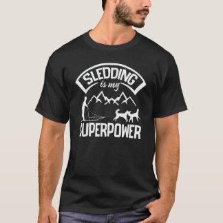 Alaska husky slee hond racen en mushing 13 t-shirt