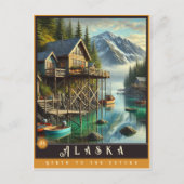 Alaska | hyperrealistisch Briefkaart (Voorkant)