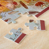 Alaska Illustrated Postcard 8x10 Legpuzzel (Zijkant)