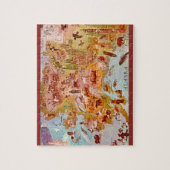 Alaska Illustrated Postcard 8x10 Legpuzzel (Verticaal)