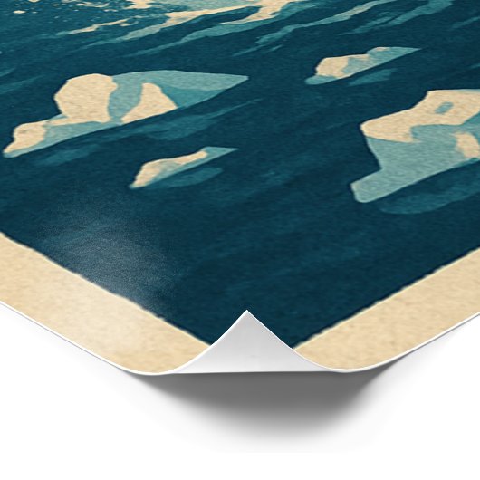 Alaska - In de wilde Zeeen Perfect Poster (Hoek)