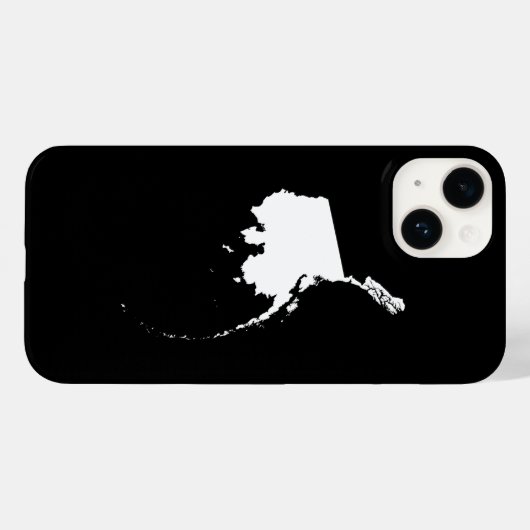 Alaska in het wit Case-Mate iPhone case (Achterkant (horizontaal))