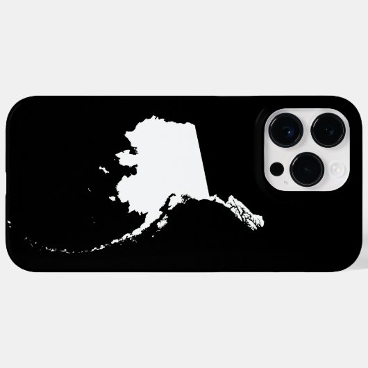 Alaska in het wit Case-Mate iPhone case (Achterkant (horizontaal))