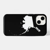 Alaska in het wit iPhone hoesje (Achterkant horizontaal)