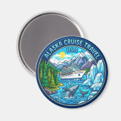 Alaska Inside Passage VS Magneet (Voorkant / Achterkant)