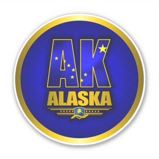 Alaska (IR) Sticker (Voorkant)