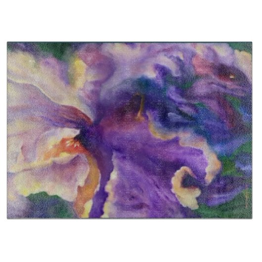 Alaska iriserende iris snijplank (Voorkant)