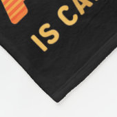 Alaska Is Calling And I Moose Go Funny Animal Love Fleece Deken (Hoek)