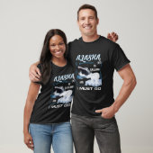 Alaska Is Calling And I Must Go Cruising T-shirt (Unisex)